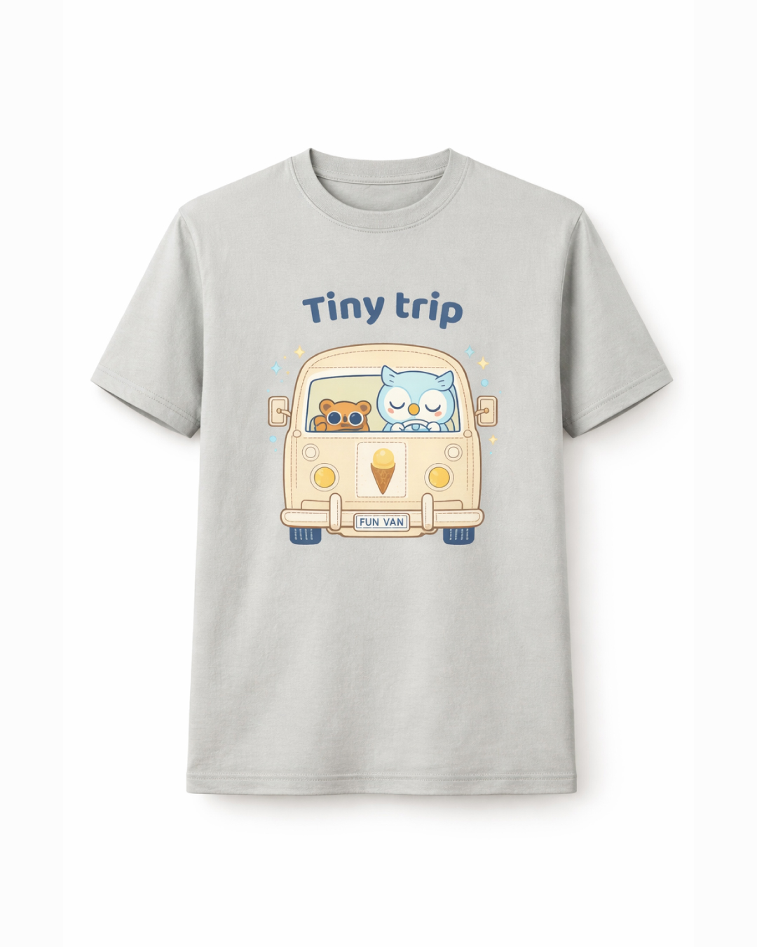 Camiseta estampada combi